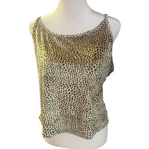 animal print top